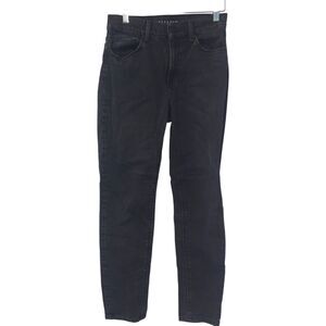 Mott &‎ Bow Women's Black Mom Alle Skinny Jeans Size 27 Stretch Denim